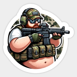 Tactical Fatman Sticker